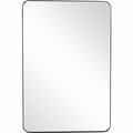 Lovelyhome Rectangular Metal Frame Mirror LO2839272